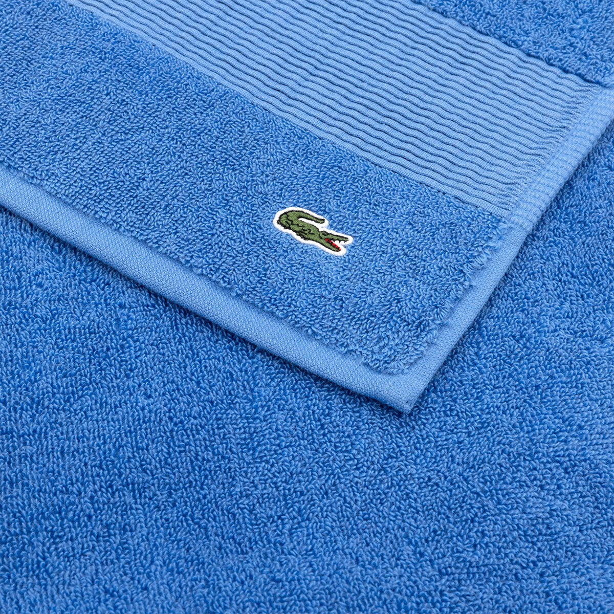 Set 1+1 LECROCO Asciugamano e Ospite LACOSTE
