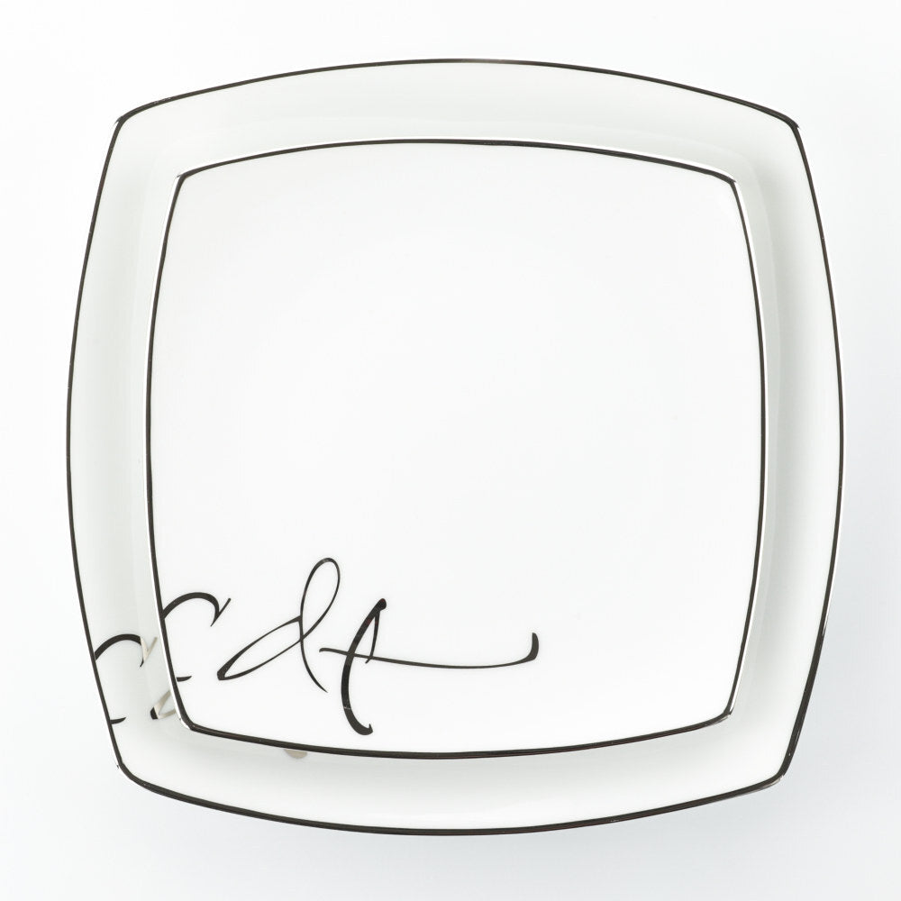 Servizio Piatti Letter Platin Weissestal