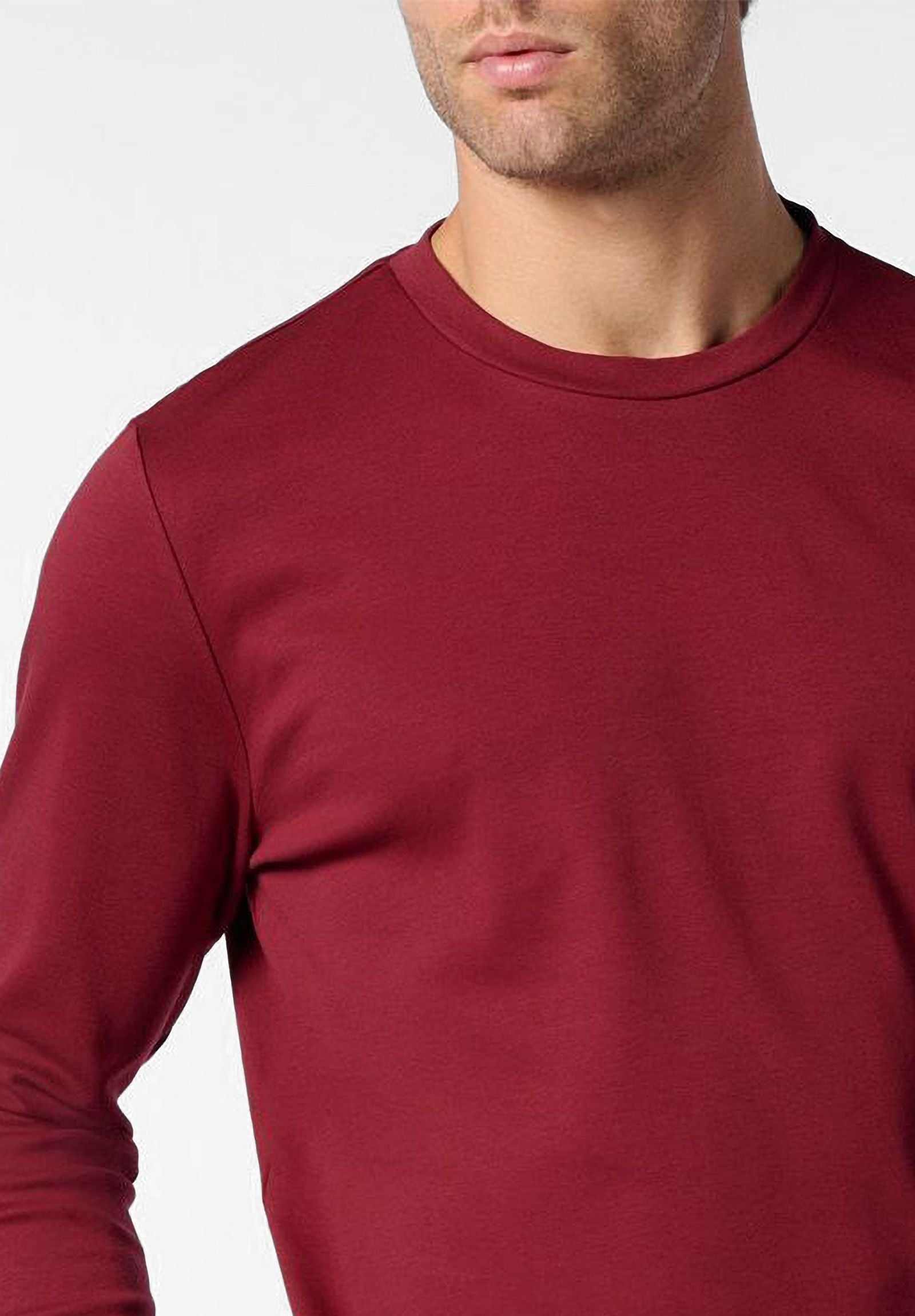 Pigiama Lungo Girocollo in Cotone con Stampa Check PEROFIL VPRT93207