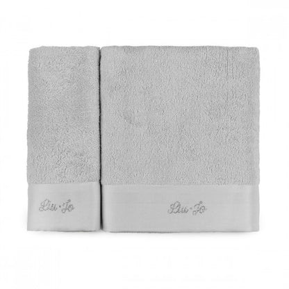 Set asciugamani 1+1 Lucente di Liu Jo in Spugna