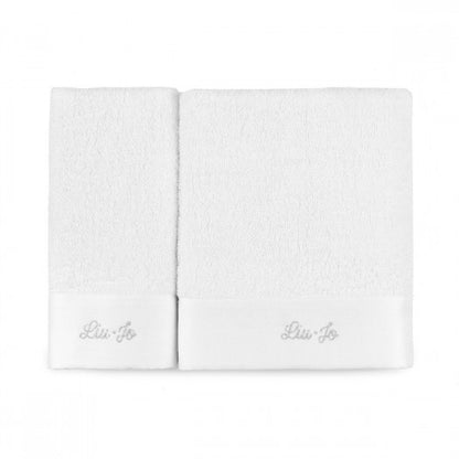Set asciugamani 1+1 Lucente di Liu Jo in Spugna