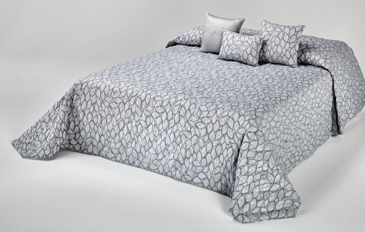 Trapuntino matrimoniale 250x260 cm petali blu blu Trapuntino matrimoniale 250x260 cm petali blu blu