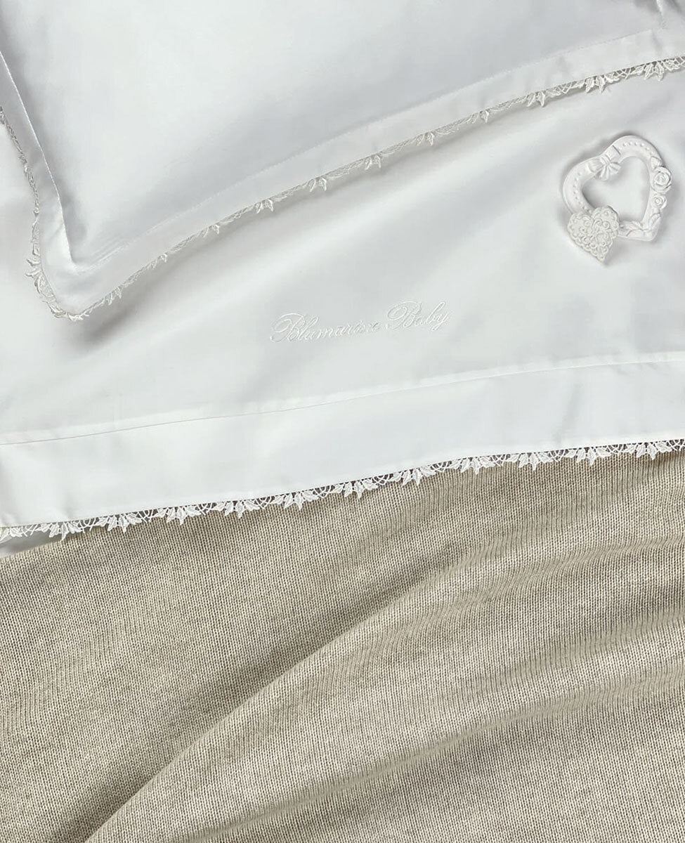 Lenzuolina Culla 3 Pezzi Blumarine Dettagli