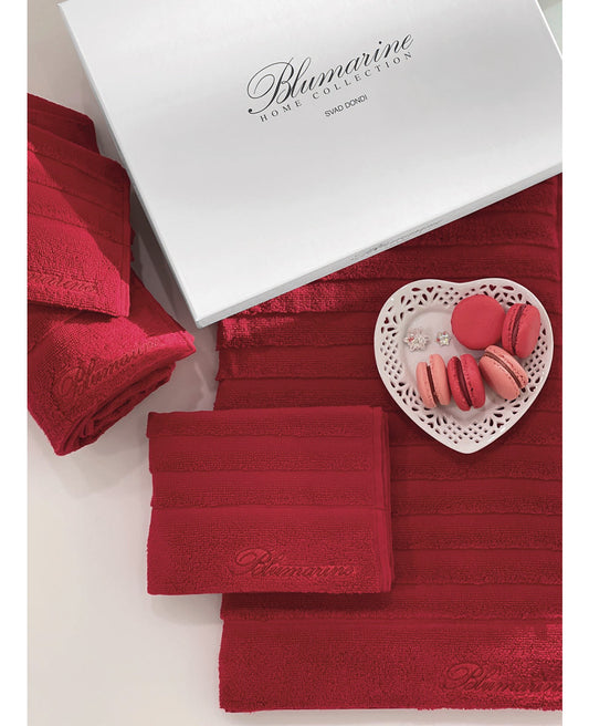 Set 1+1 Mademoiselle Asciugamano e Ospite BLUMARINE