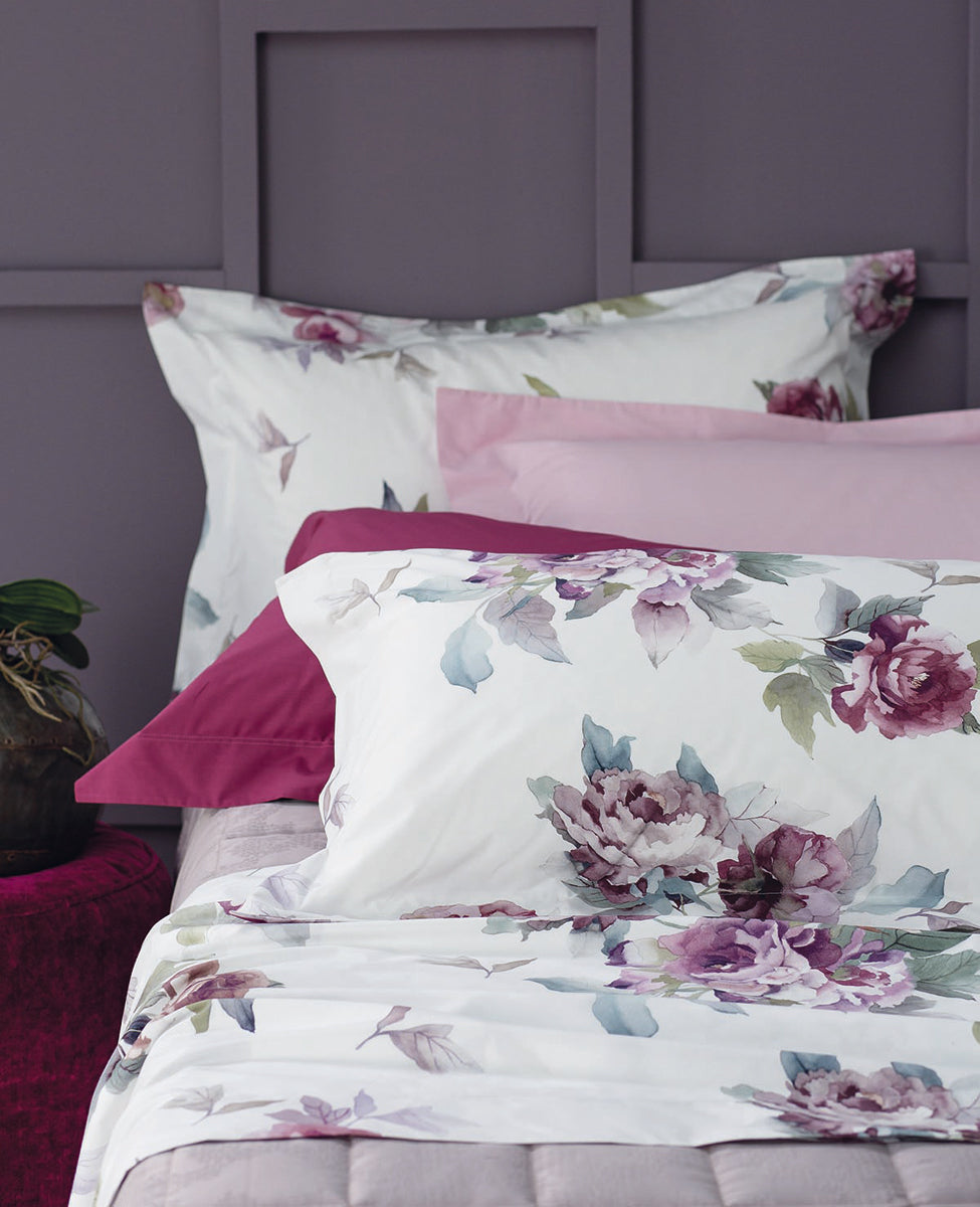 Completo Lenzuola In Percalle Di Cotone Hillary Dondi Home