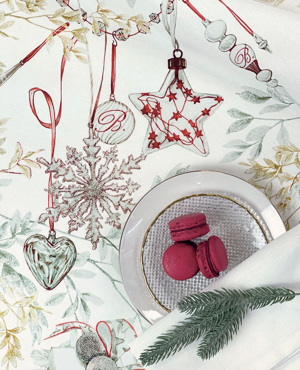 Tovaglia Bianco Natale Blumarine