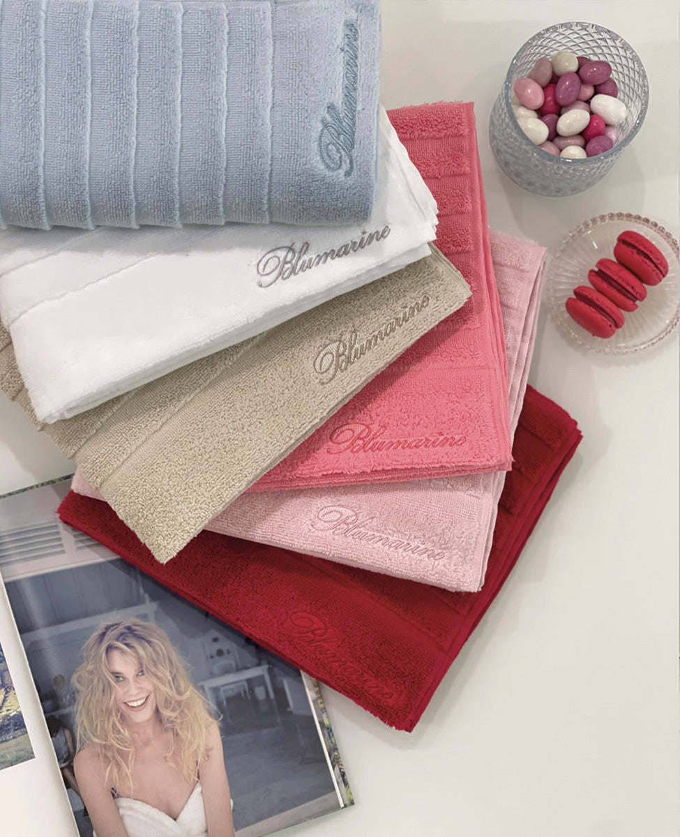 Set 1+1 Mademoiselle Asciugamano e Ospite BLUMARINE