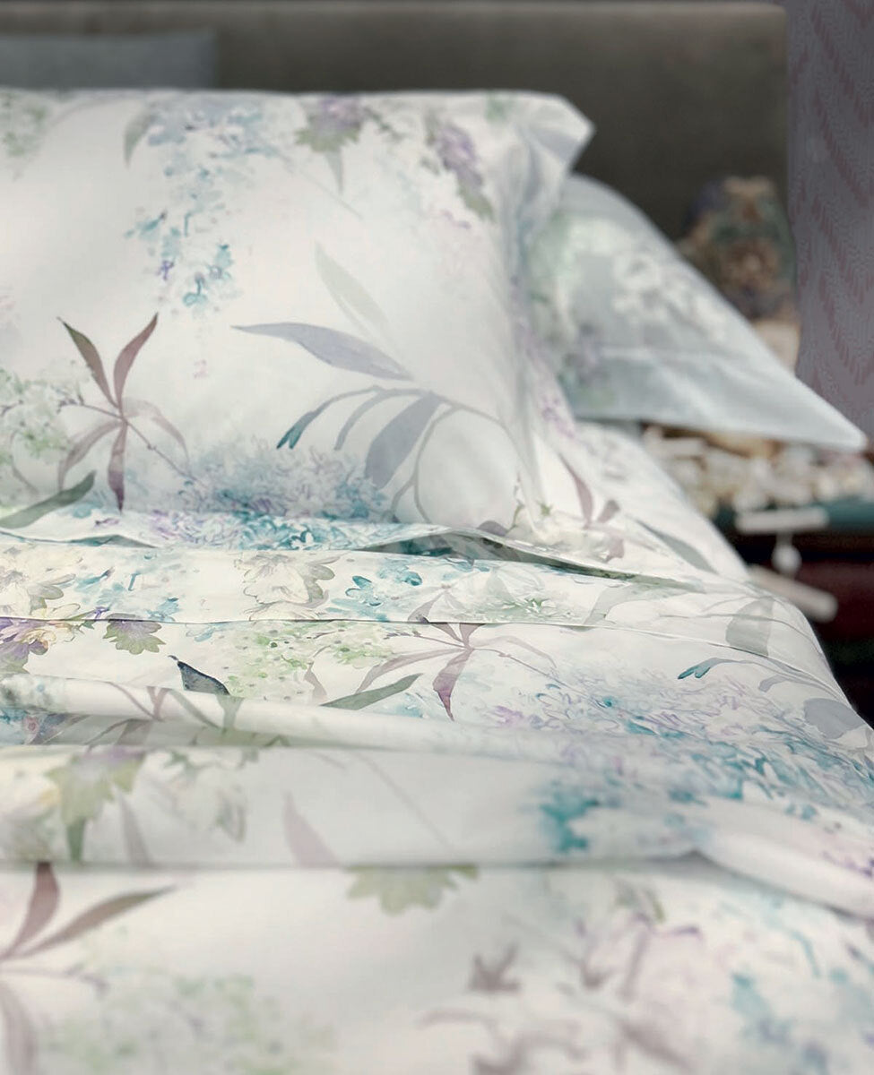 Completo Lenzuola In Percalle Di Cotone Floris Forever By Dondi