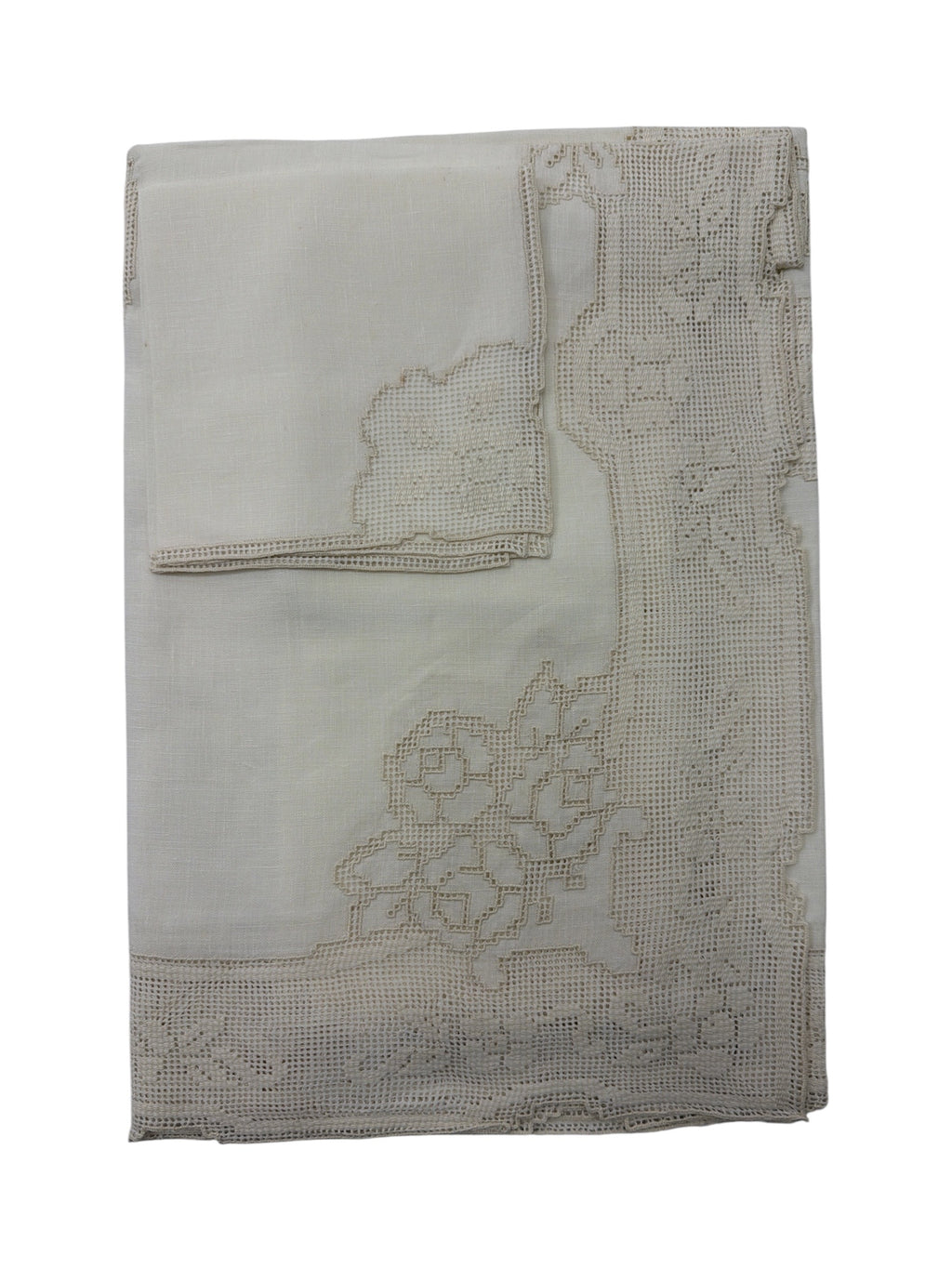 Centro tavola Sfilato Siciliano in puro lino