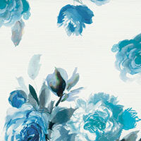 Completo Lenzuola In Raso Di Cotone Biancofiore Blumarine