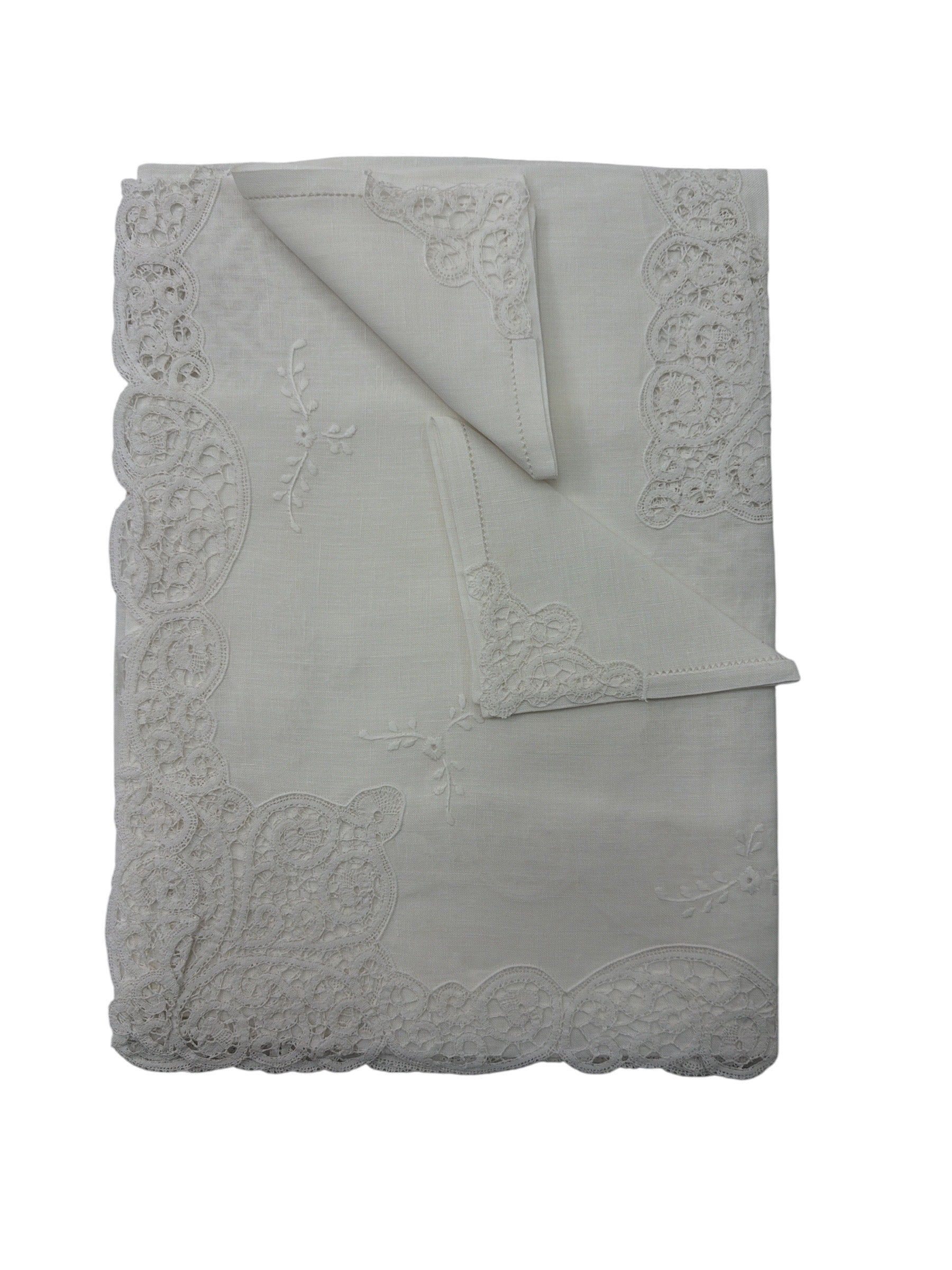 Centro tavola Cantù in puro lino N14