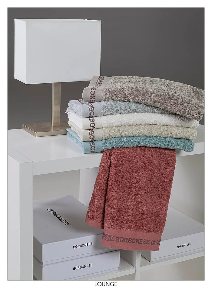 Set 1+1 LOUNGE Asciugamano e Ospite BORBONESE