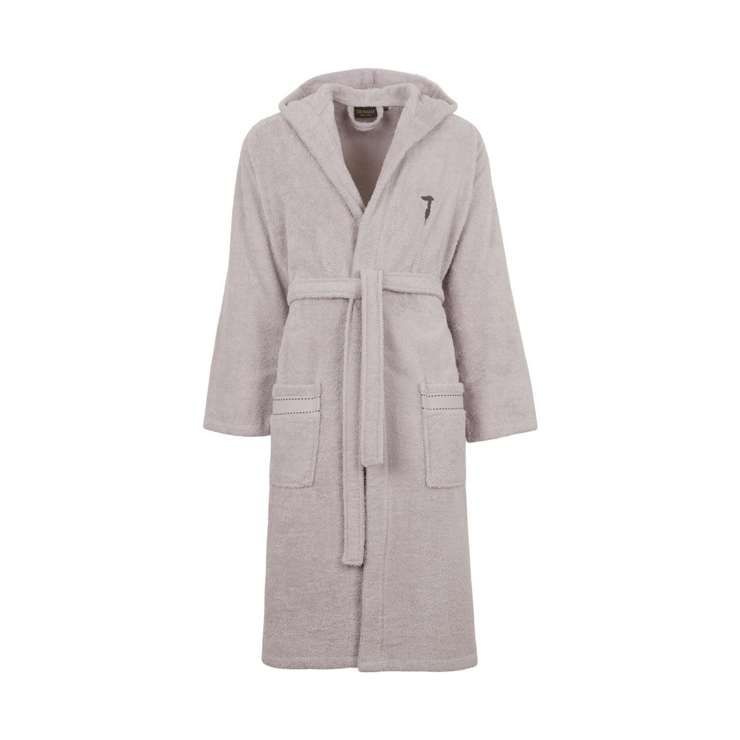Accappatoio con cappuccio Trussardi RIBBON in Spugna