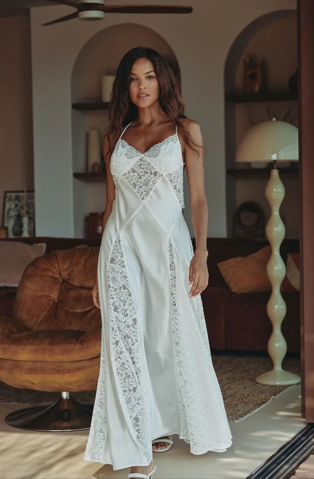 Camicia Lunga in Pizzo Carmela 3CAR3002