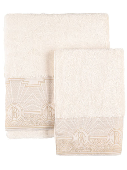 Set 1+1 Royal Collection Asciugamano e Ospite ROBERTO CAVALLI
