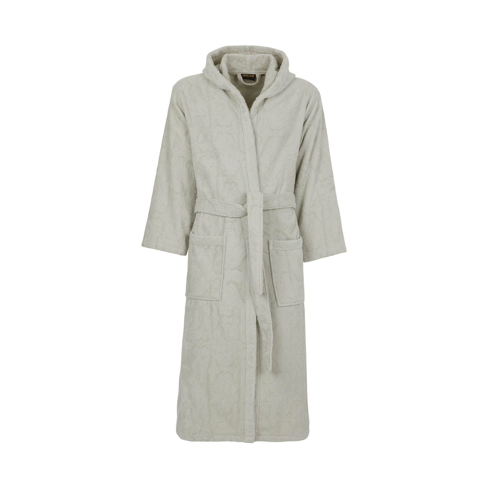 Accappatoio con cappuccio Roberto Cavalli Araldico in Spugna