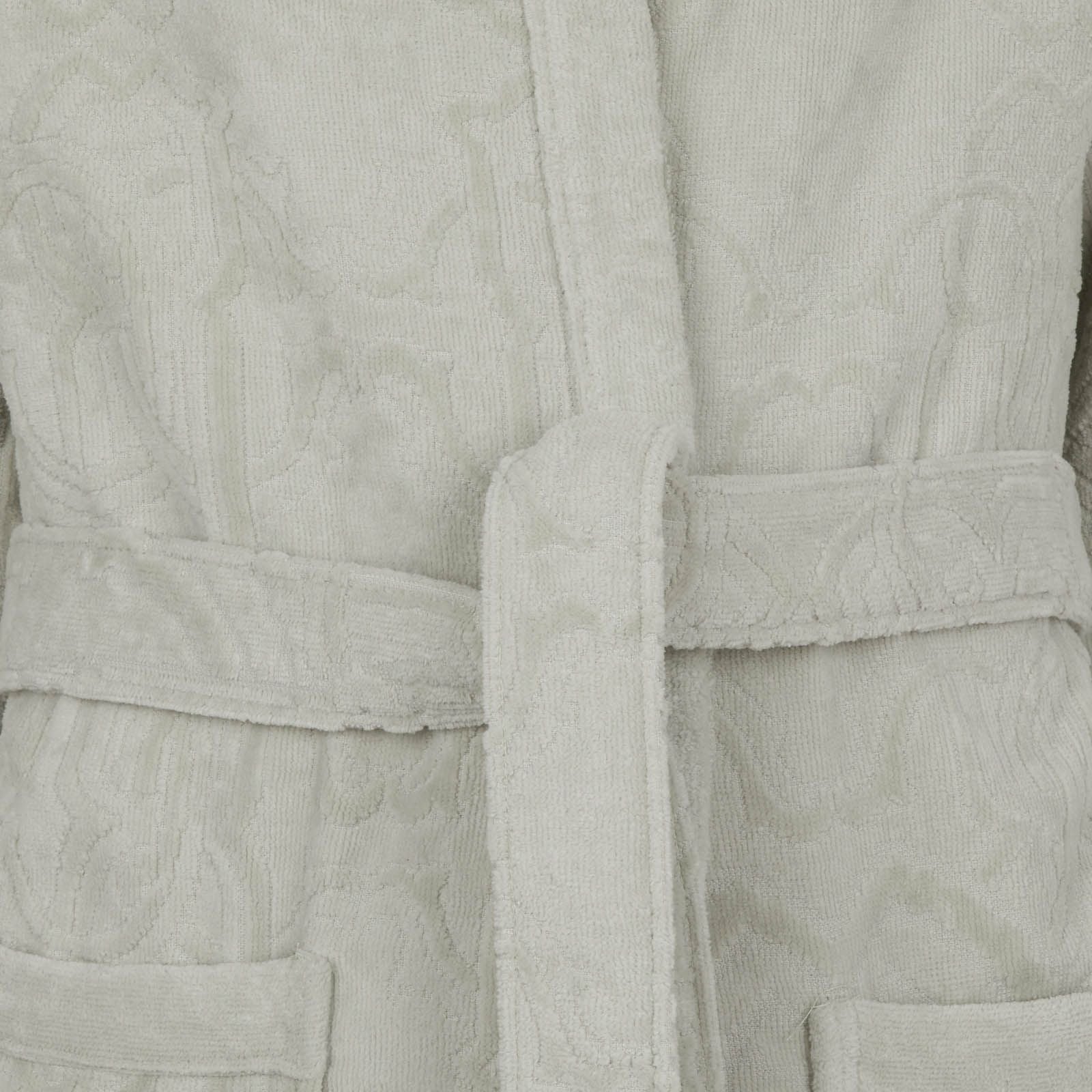 Accappatoio con cappuccio Roberto Cavalli Araldico in Spugna