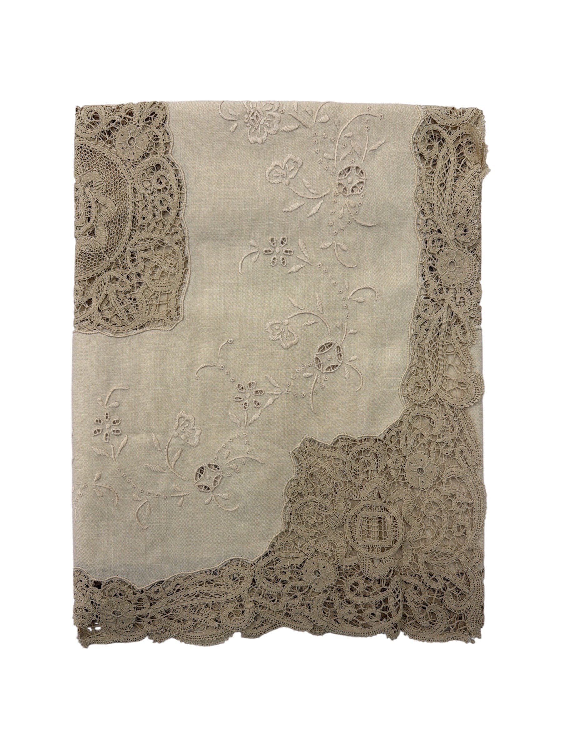 Centro tavola Cantù in puro lino N12