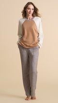 Pigiama Donna In Maglia Mimi Pepita 5040