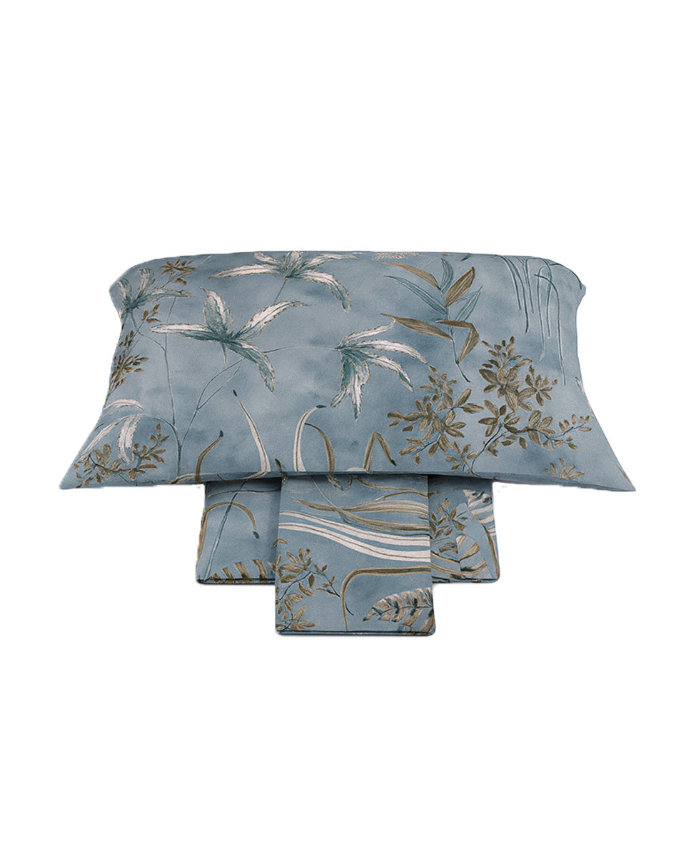 Completo Lenzuola In Raso Di Cotone Baobab Dondi