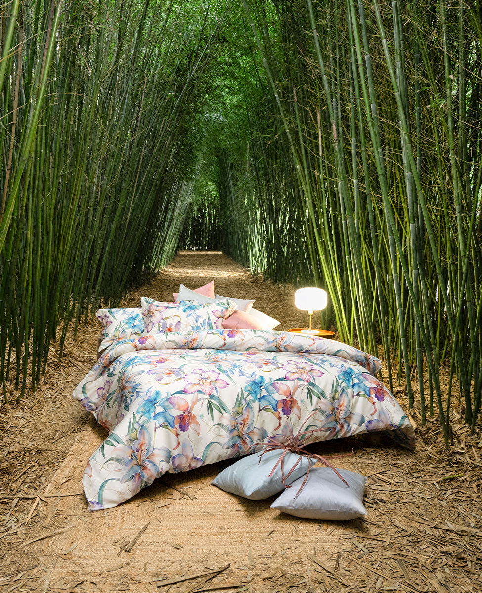 Completo Lenzuola In Raso Di Cotone Opium Dondi