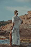 Vestaglia Lunga in Pizzo Chromea Marjolaine 6CEL2202