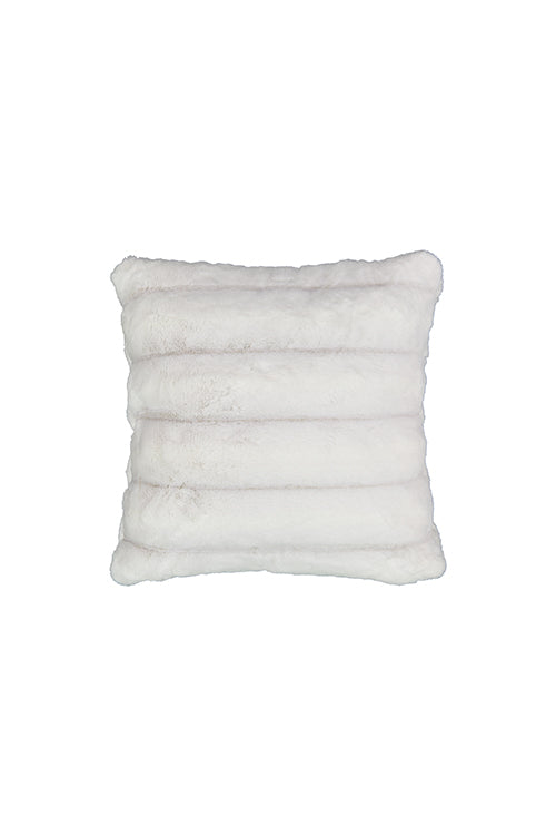 Cuscino in pelliccia a righe 50X50