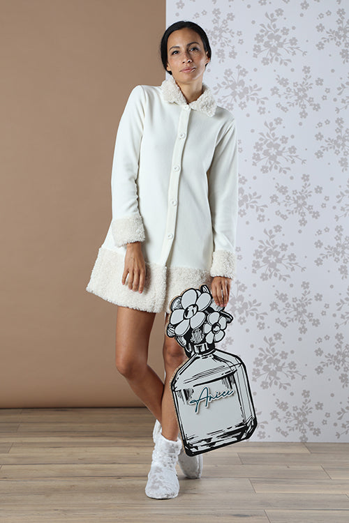 Vestaglia Donna In Pile Maryplaid 6V83056