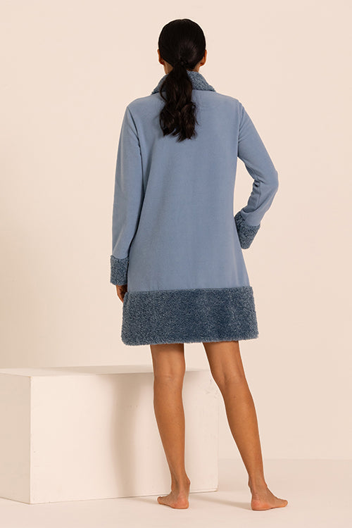 Vestaglia Donna In Pile Maryplaid 6V83056