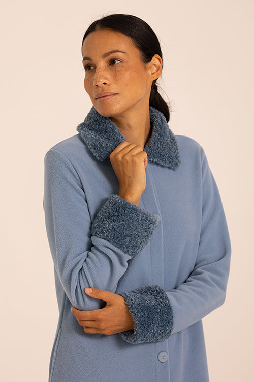 Vestaglia Donna In Pile Maryplaid 6V83056