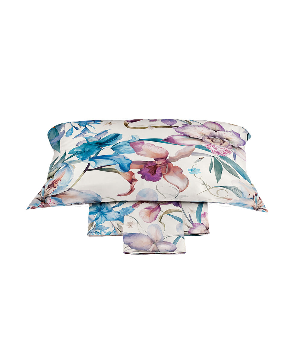 Completo Lenzuola In Raso Di Cotone Opium Dondi