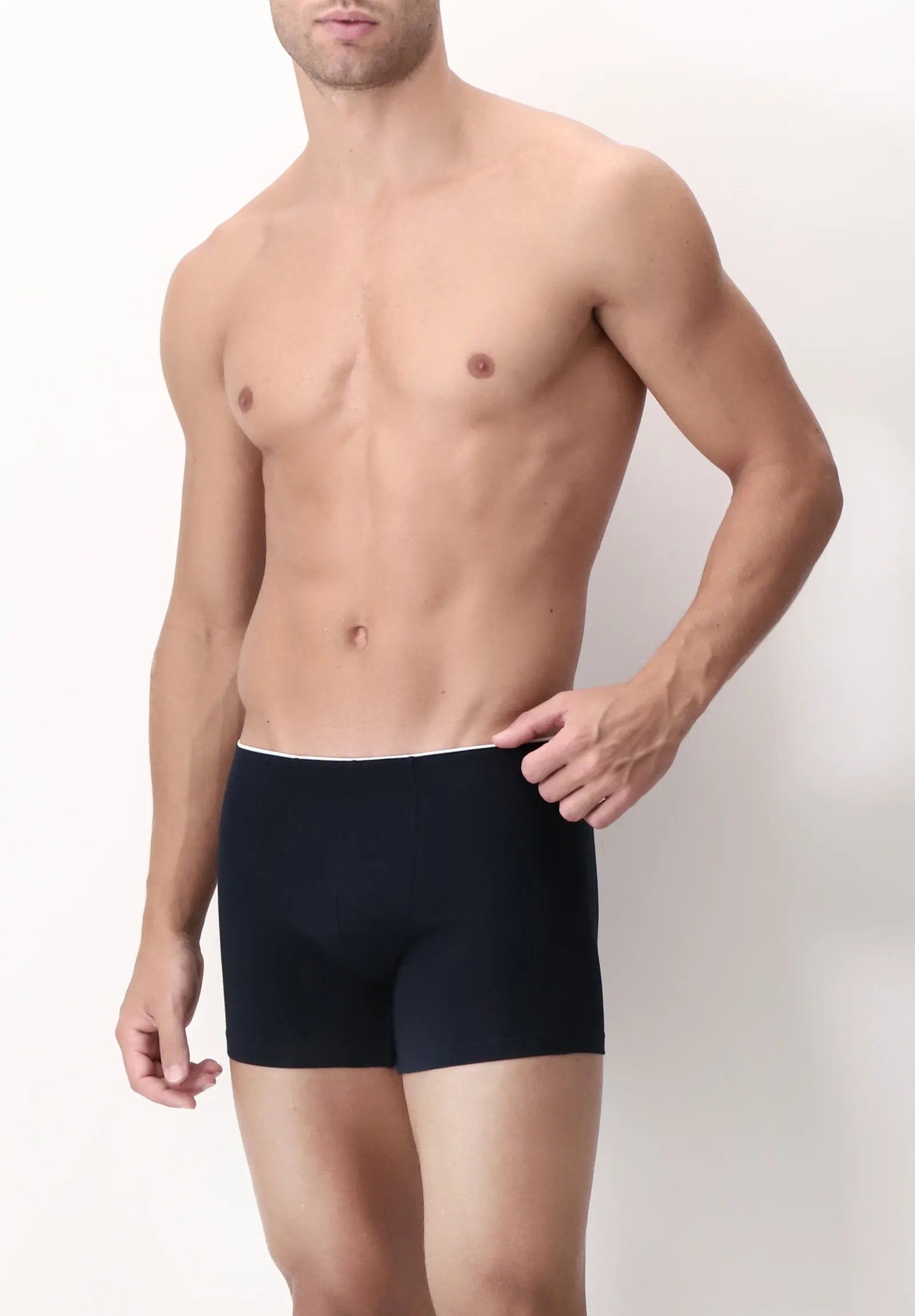 Boxer Parigamba in Cotone Elasticizzato Match Bipack