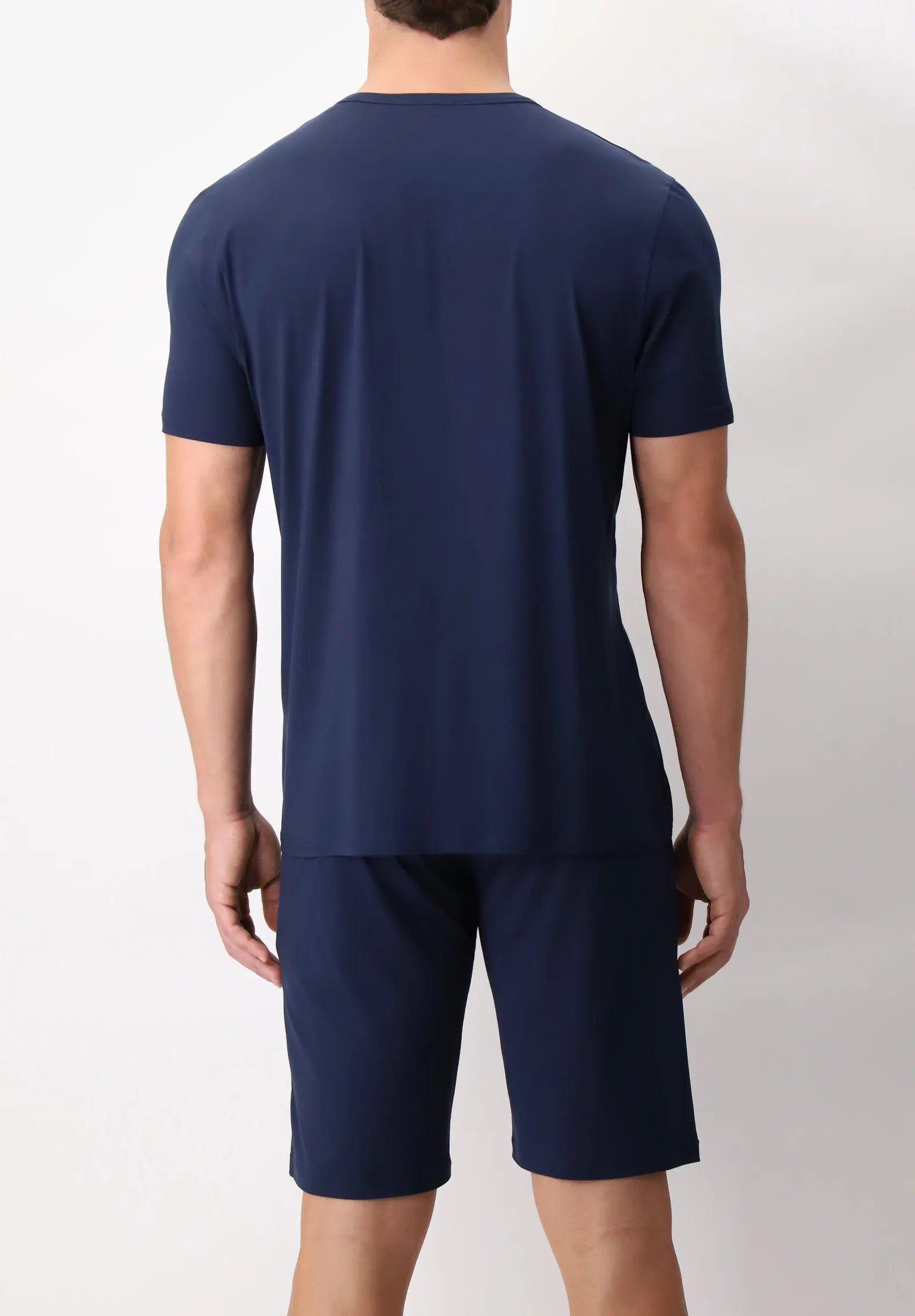 Pigiama Corto Serafino in Modal elasticizzato X-Touch PEROFIL VPRT92800