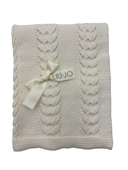 Copertina per carrozzina Treccine di Liu Jo in Cotone