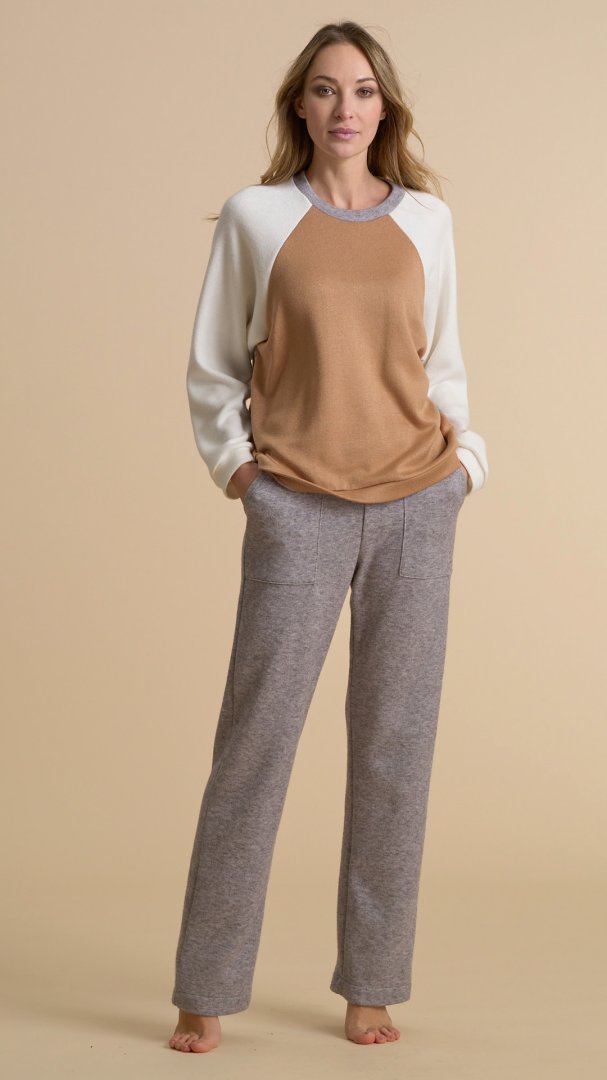 Pigiama Donna In Maglia Mimi Pepita 5040