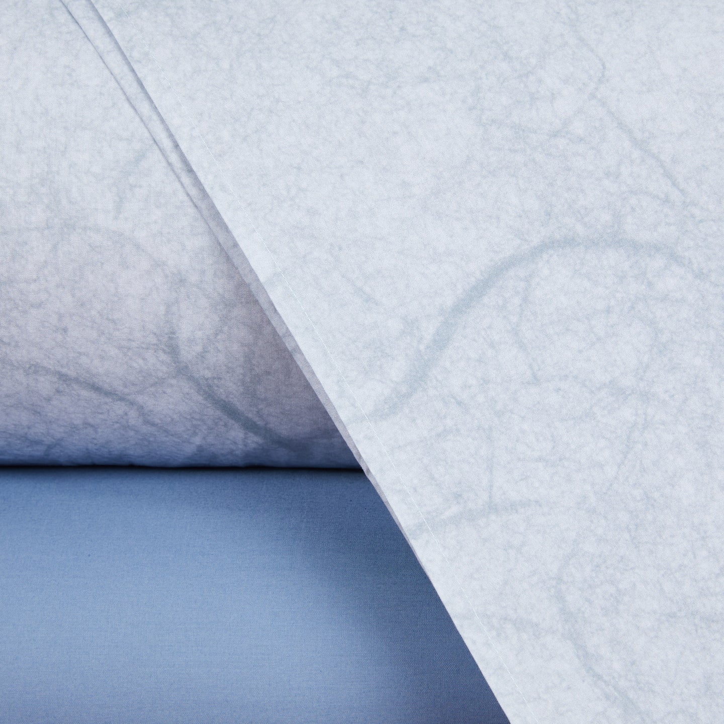 Copripiumino con federe Carrara Paper Moderno in Percalle