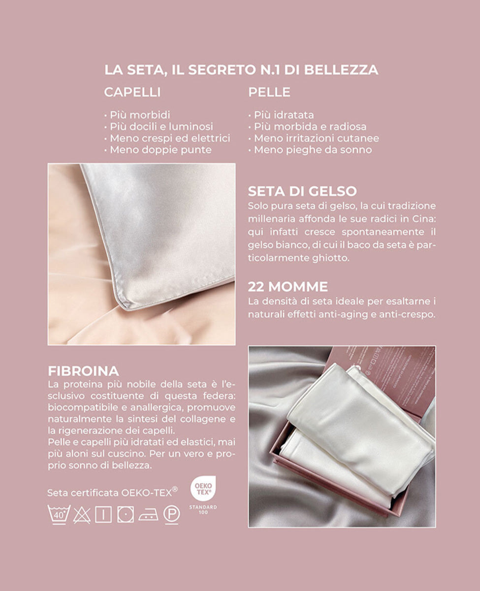 Federa In Pura Seta Buongiorno Principessa Svad Dondi