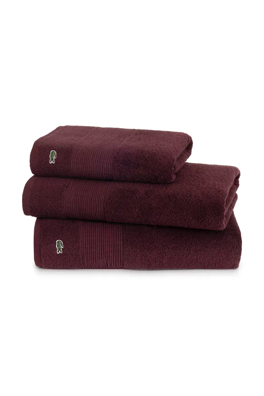 Set 1+1 LECROCO Asciugamano e Ospite LACOSTE