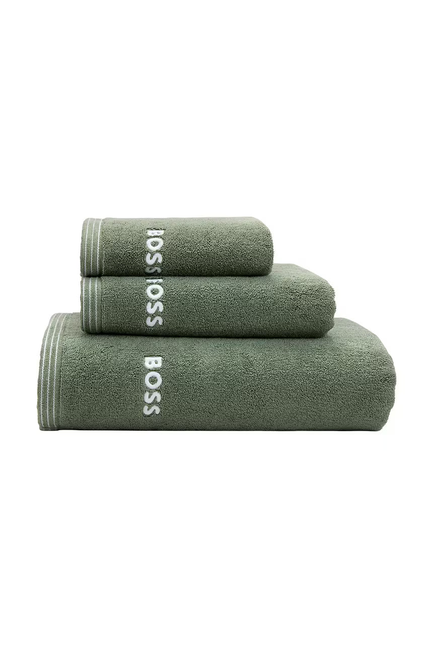 Set 1+1 EDGE Asciugamano e Ospite BOSS