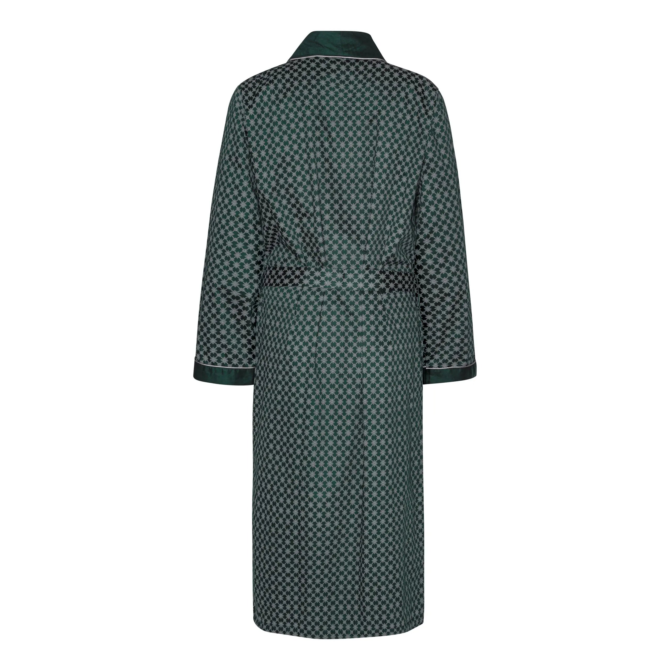 Megeve Vestaglia Uomo in Satin Premium con Collo Sciallato Ambassador