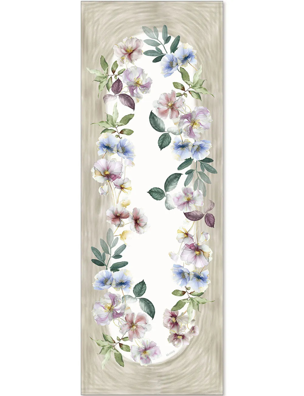 TESSITURA RANDI tovaglia stampa digitale 100% cotone Bouquet