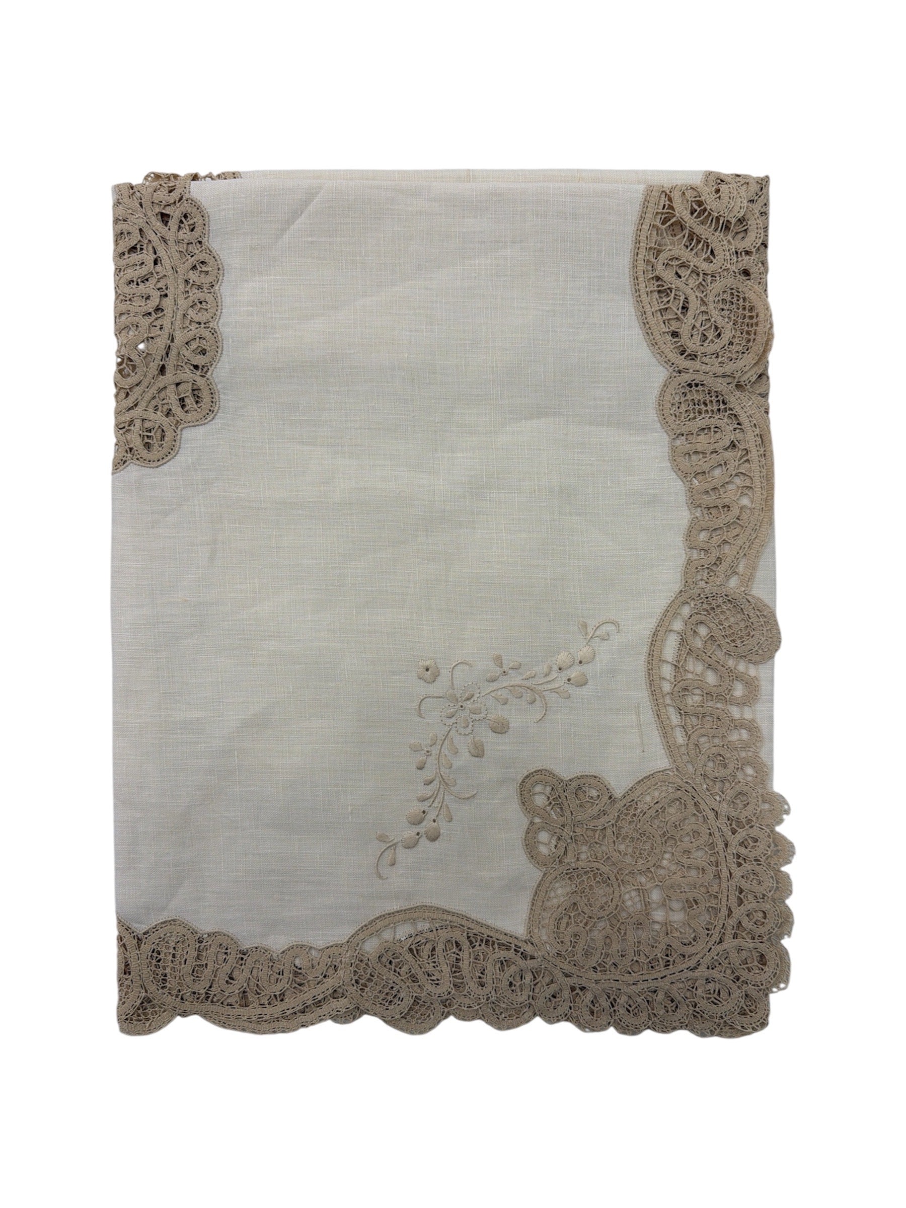 Centro tavola Cantù in puro lino N13