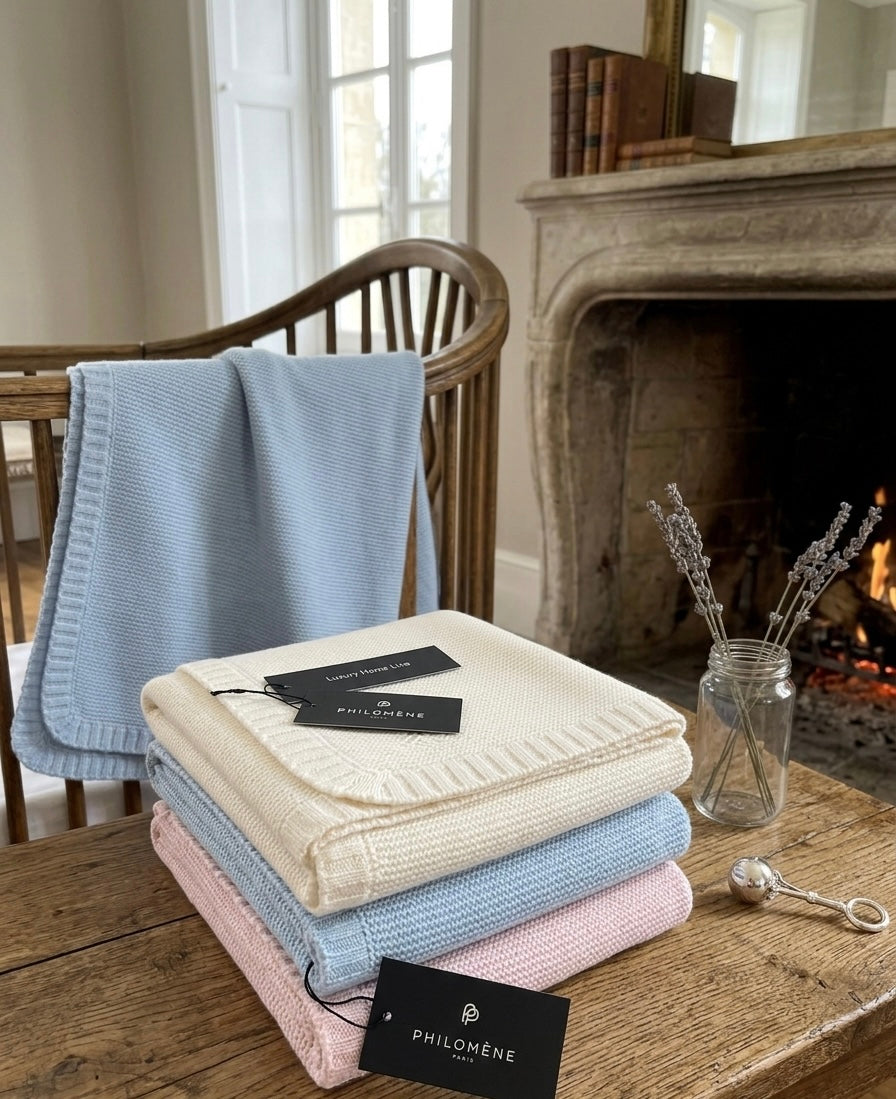 Copertina da Culla in Cashmere 26PH47H By Philomène Paris