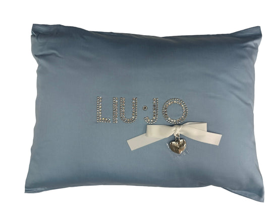 Liu Jo rectangular furnishing cushion in satin Solid color 30x40 cm IVORY