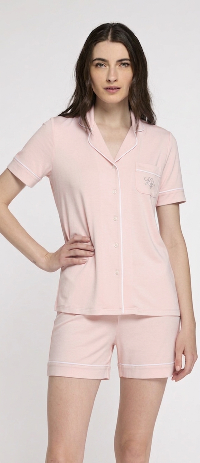 Short sleeve pajamas short pants DL-0093 LUIJO