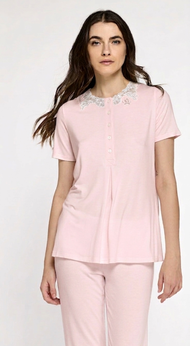 Pigiama Donna Jersey Vis DL0120 LIUJO