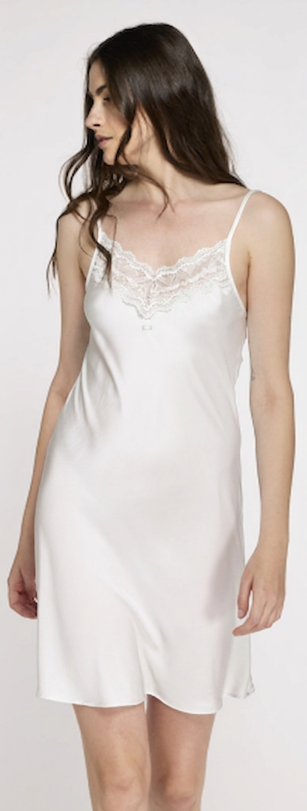Completo Sposa Vestaglia e Camicia con Spalline Liu Jo