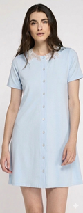 Camicia da Notte Aperta Avanti Jersey Vis DL0123 Liu Jo