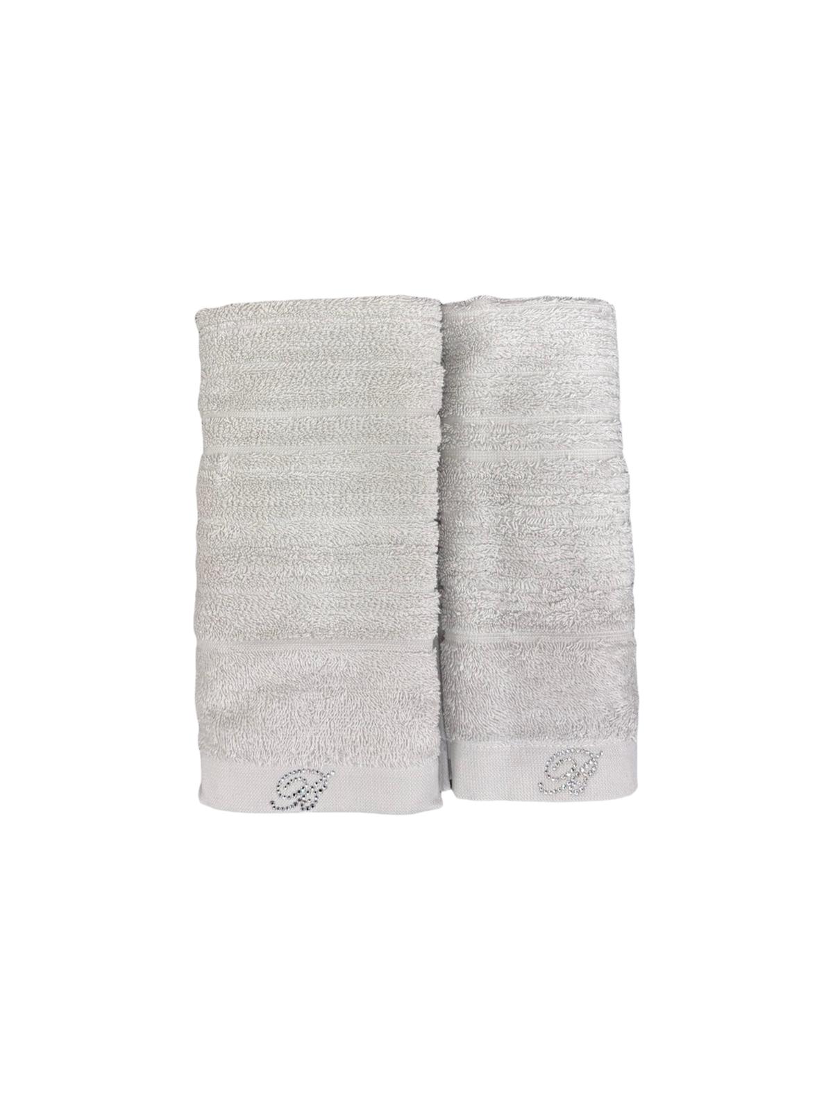 Set 1+1 Samira Asciugamano e Ospite BLUMARINE