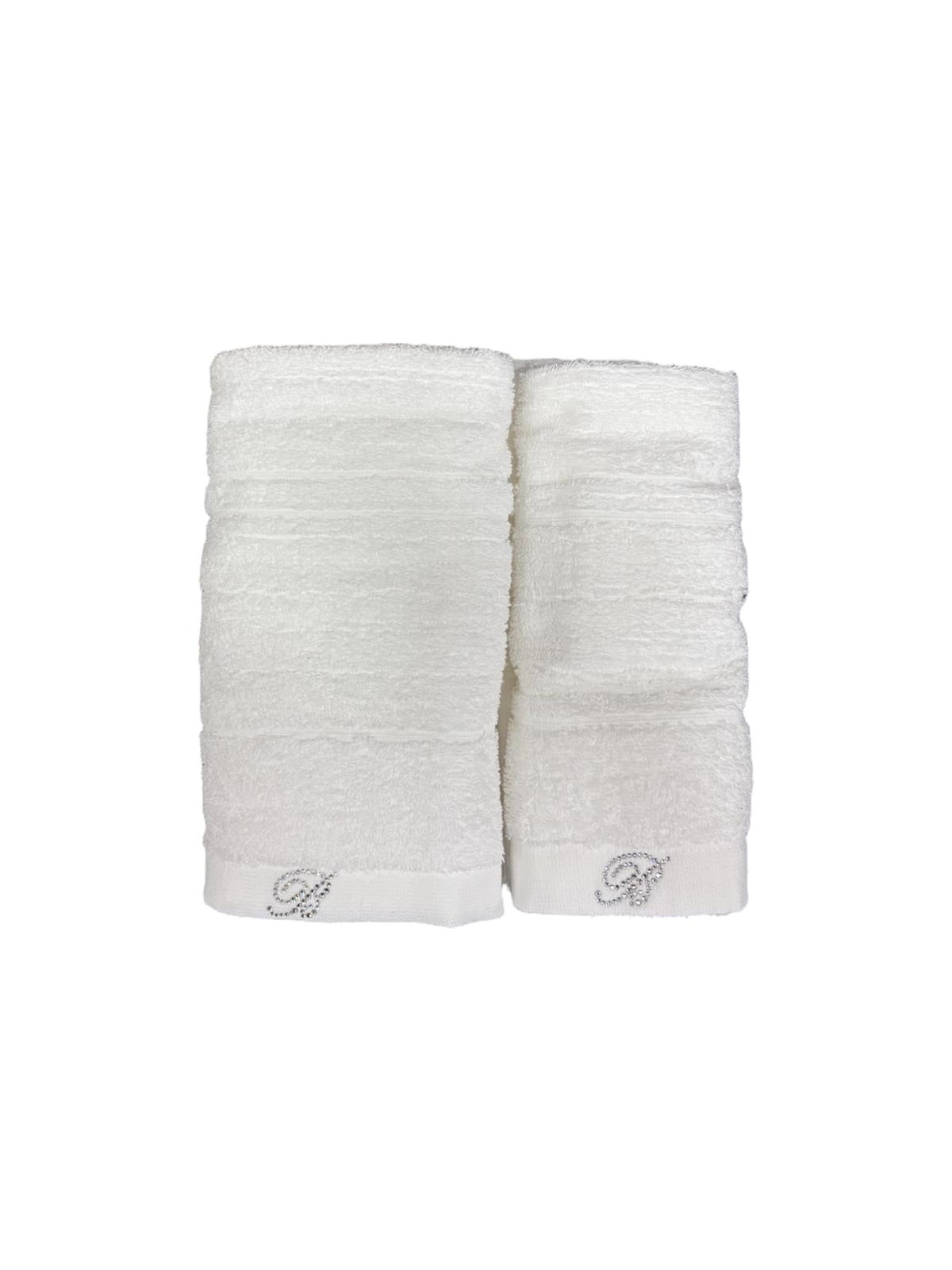 Set 1+1 Samira Asciugamano e Ospite BLUMARINE